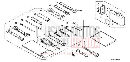 OUTILS VT750SB de 2011